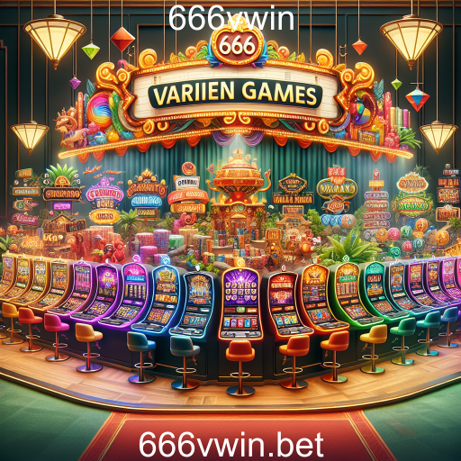Descubra a Diversão Infinita em Jogos Variados no 666vwin